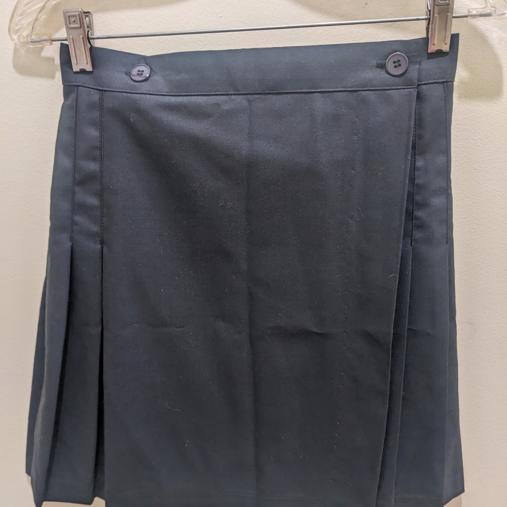 American Apparel/ Los Angeles Apparel Pleated Grey Skirt Size Small